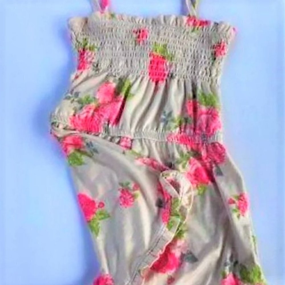 LIMITED TOO FLORAL ROSE ROMPER